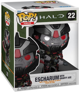Pop Games Halo 6 Inch Action Figure Deluxe - Escharum with Gravity Axe #22