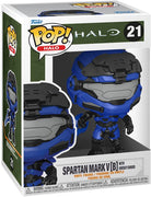 Pop Games Halo 3.75 Inch Action Figure - Spartan Mark V (B) with Energy Sword #21