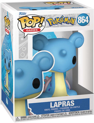 Pop Games Pokemon 3.75 Inch Action Figure - Lapras #864
