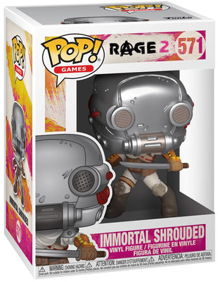 Pop Games 3.75 Inch Action Figure Rage 2 - Immortal Shrouded #571