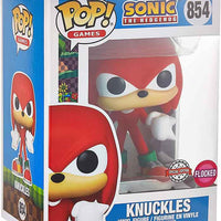 Pop Games Sonic The Hedgehog 3.75 Inch Action Figure Exclusive - Knuckles Flocked #854