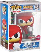 Pop Games Sonic The Hedgehog 3.75 Inch Action Figure Exclusive - Knuckles Flocked #854