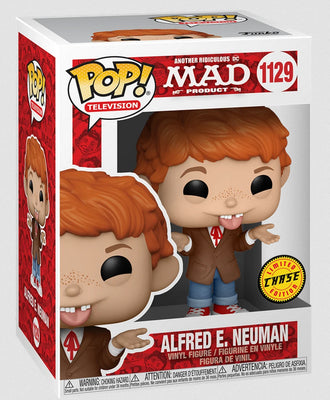 Pop Icons MAD 3.75 Inch Action Figure Exclusive - Alfred E Neuman #29 Chase
