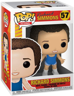 Pop Icons Richard Simmons 3.75 Inch Action Figure - Richard Simmons #57