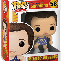 Pop Icons Richard Simmons 3.75 Inch Action Figure - Richard Simmons #58