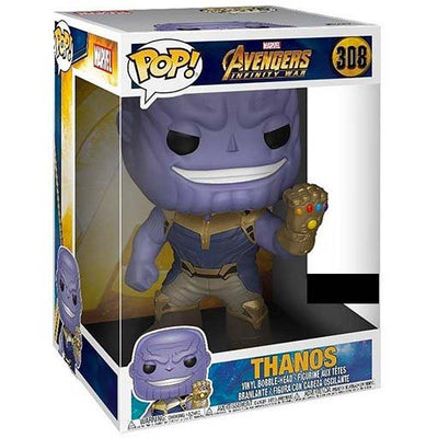 Pop Marvel Avengers Infinity War 10 Inch Action Figure Exclusive - Thanos #308