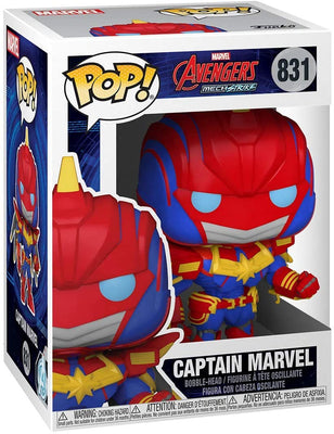 Pop Marvel Avengers Mechstrike 3.75 Inch Action Figure - Captain Marvel Mech #831