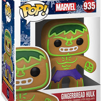 Pop Marvel 3.75 Inch Action Figure - Gingerbread Hulk #935