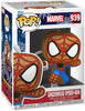Pop Marvel 3.75 Inch Action Figure - Gingerbread Spider-Man #939