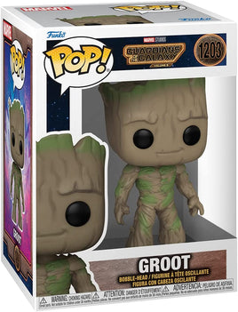 Pop Marvel Guardians Of The Galaxy 3.75 Inch Action Figure - Groot #1203