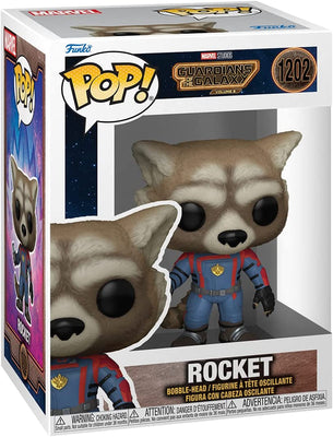 Pop Marvel Guardians Of The Galaxy 3.75 Inch Action Figure - Rocket #1202