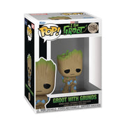 Pop Marvel I Am Groot 3.75 Inch Action Figure - Groot with Grunds #1194