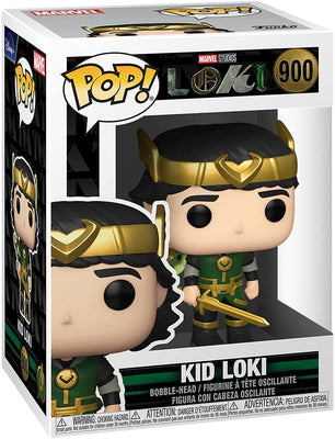 Pop Marvel Loki 3.75 Inch Action Figure - Kid Loki #900