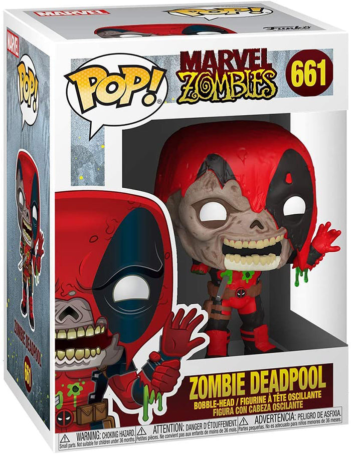Pop Marvel Marvel Zombies 3.75 Inch Action Figure - Zombie Deadpool #661
