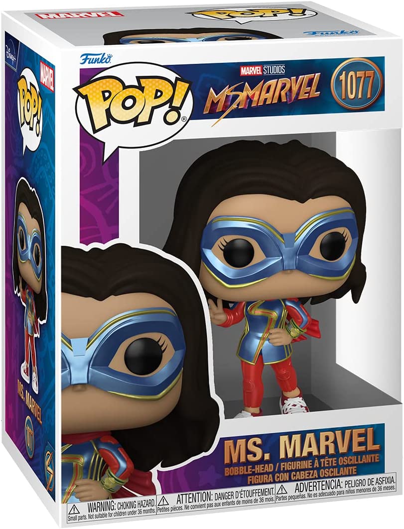 Pop Marvel Ms. Marvel 3.75 Inch Action Figure - Ms. Marvel #1077