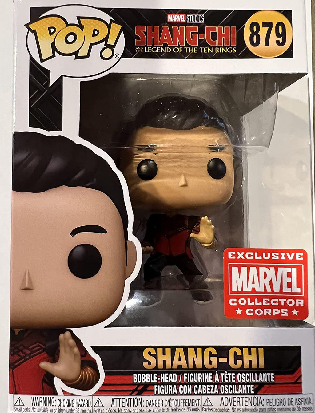 Pop Marvel Shang-Chi 3.75 Inch Action Figure Exclusive - Shang-Chi #879