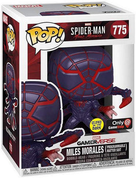 Pop Marvel Spider-Man 3.75 Inch Action Figure Gamerverse Exclusive - Miles Morales Programmable Matter Suit #775