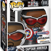 Pop Marvel The Falcon and the Winter Soldier 3.75 Inch Action Figure Exclusive - Captain America (Falcon) #818