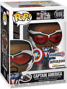 Pop Marvel The Falcon and the Winter Soldier 3.75 Inch Action Figure Exclusive - Captain America (Falcon) #818