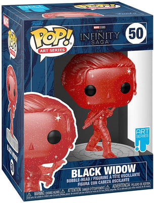 Pop Marvel The Infinity Saga 3.75 Inch Action Figure Art Series - Black Widow #50