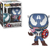 Pop Marvel 3.75 Inch Action Figure Venom - Venomized Captain America #364