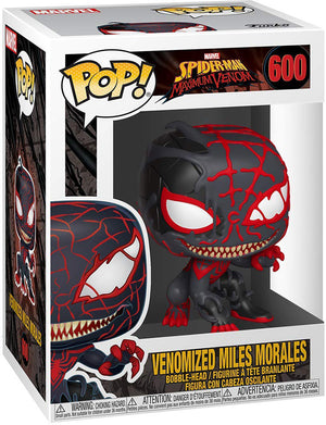 Pop Marvel 3.75 Inch Action Figure Venom - Venomized Miles Morales #600
