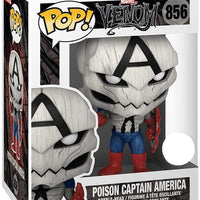 Pop Marvel Venom 3.75 Inch Action Figure Exclusive - Poison Captain America #856