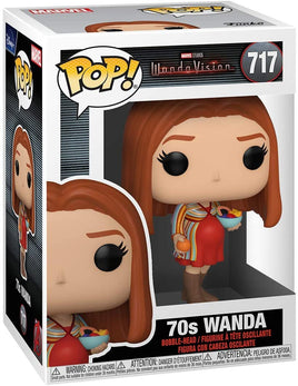 Pop Marvel WandaVision 3.75 Inch Action Figure - 70's Wanda #717