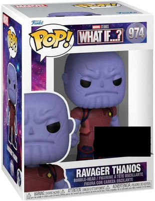 Pop Marvel What If? 3.75 Inch Action Figure Exclusive - Ravager Thanos #974