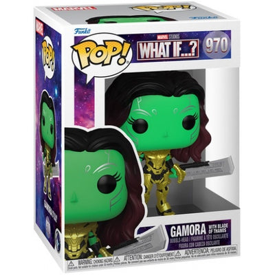 Pop Marvel What If? 3.75 Inch Action Figure - Gamora with Blade of Thanos #970