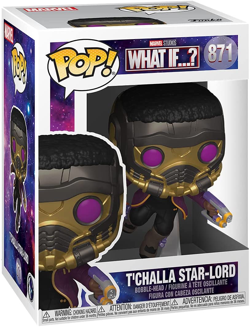 Pop Marvel What If 3.75 Inch Action Figure - T'Challa Star-Lord #871