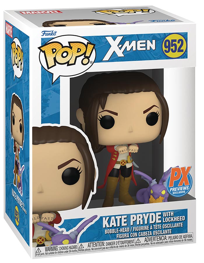 Pop Marvel X-Men 3.75 Inch Action Figure Exclusive - Kate Prude with Lockheed #952