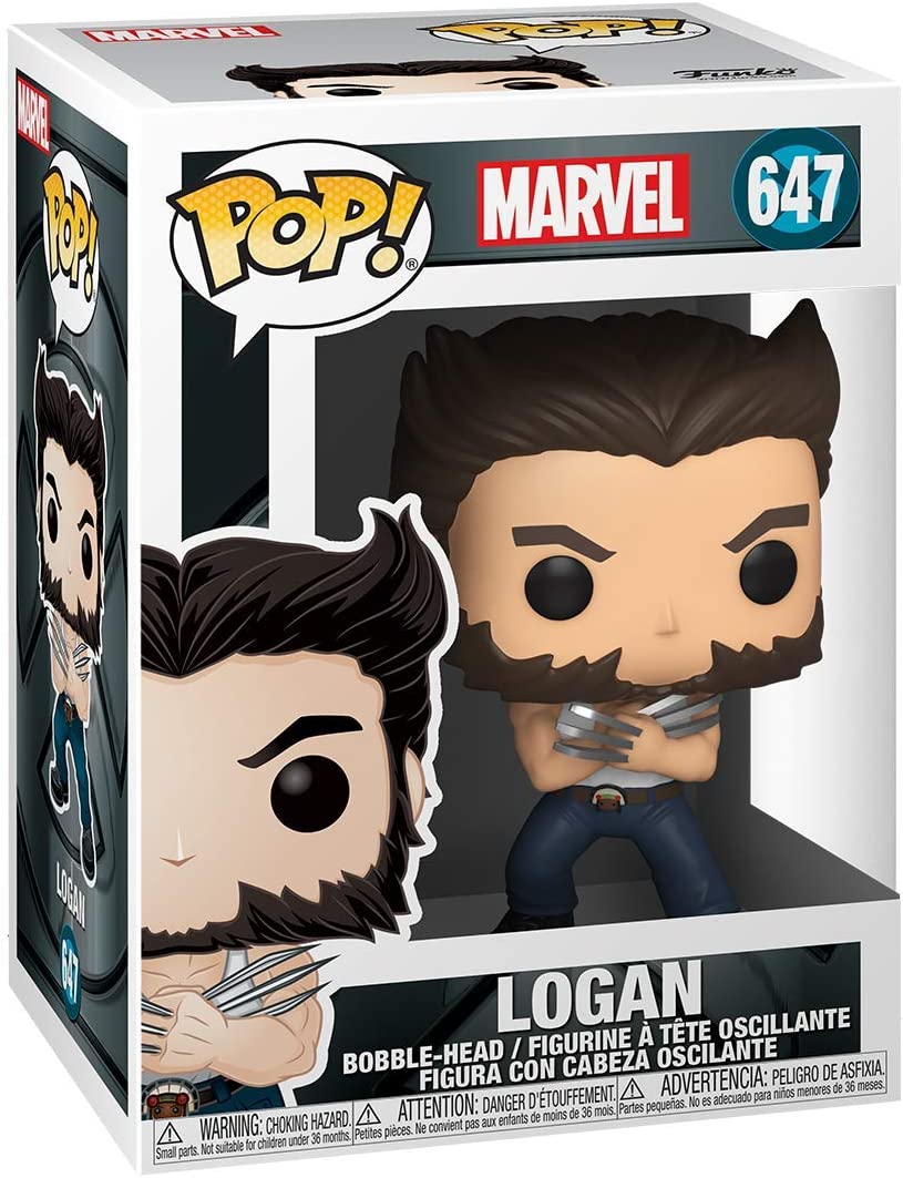 Pop Marvel X-Men 3.75 Inch Action Figure - Logan #647