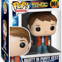 Pop Movies Back To The Future 3.75 Inch Action Figure - Marty In Puffy Vest #961