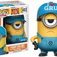 Pop Movies Despicable Me 3.75 Inch Action Figure Exclusive - I heart Gru Mel #423