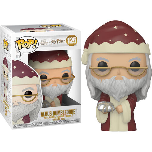 Pop Movies Harry Potter 3.75 Inch Action Figure - Holiday Dumbledore #125