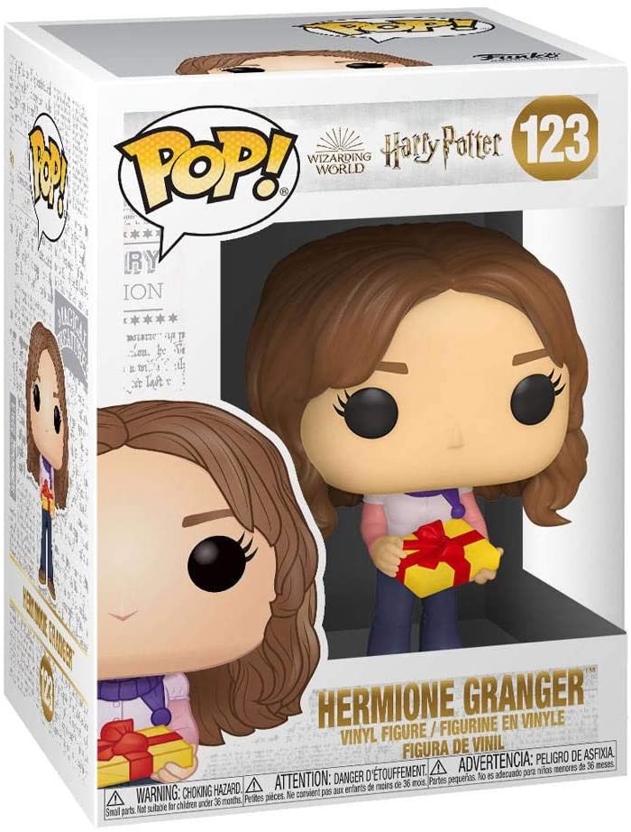 Pop Movies Harry Potter 3.75 Inch Action Figure - Holiday Hermione Granger #123