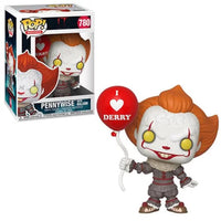 Pop Movies 3.75 Inch Action Figure IT - Pennywise With Balloon #780