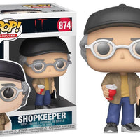 Pop Movies 3.75 Inch Action Figure IT - Shopkeeper #874