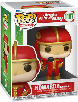 Pop Movies Jingle All The Way 3.75 Inch Action Figure - Howard as Turbo Man #1167
