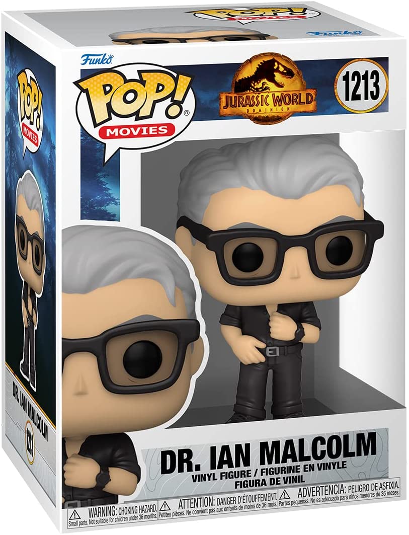 Pop Movies Jurassic World 3.75 Inch Action Figure - Dr Ian Malcolm #1213