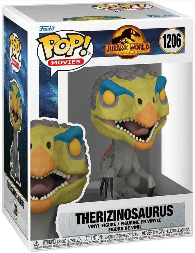 Pop Movies Jurassic World 3.75 Inch Action Figure - Therizinosaurus #1