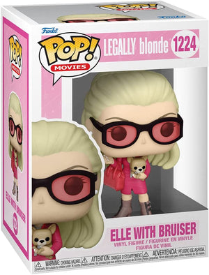 Pop Movies Legally Blonde 3.75 Inch Action Figure - Elle with Bruiser #1224