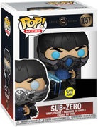 Pop Movies Mortal Kombat 3.75 Inch Action Figure Exclusive - Sub-Zero Glow In The Dark #1057