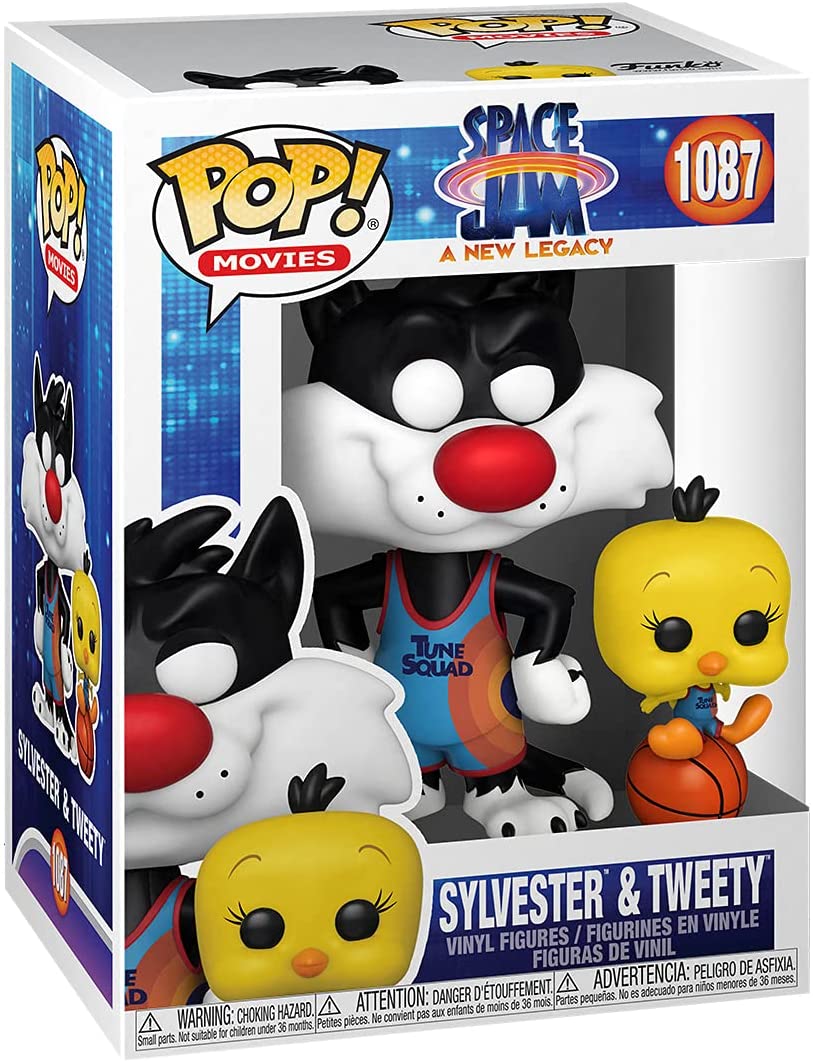Pop Movies Space Jam 3.75 Inch Action Figure - Sylvester & Tweety #1087