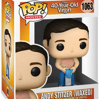 Pop Movies The 40 Year Old Virgin 3.75 Inch Action Figure - Andy Stitzer (Waxed) #1063