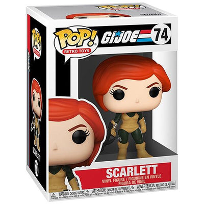 Pop Retro Toys GIJOE 3.75 Inch Action Figure - Scarlett #74