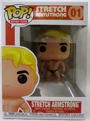 Pop Retro Toys Stretch Armstrong 3.75 Inch Action Figure - Stretch Armstrong #01