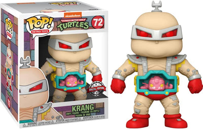 Pop Retro Toys Teenage Mutant Ninja Turtles 6 Inch Action Figure Exclusive - Krang #72