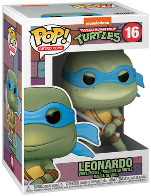 Pop Retro Toys Teenage Mutant Ninja Turtles 3.75 Inch Action Figure - Leonardo #16